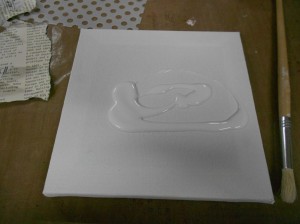 I Love U Canvas by Alicia Redshaw